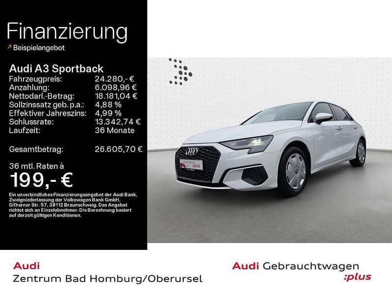Gebraucht Audi A3 Sport 150 PS (110 kW) 2022 Ibisweiß Limousine