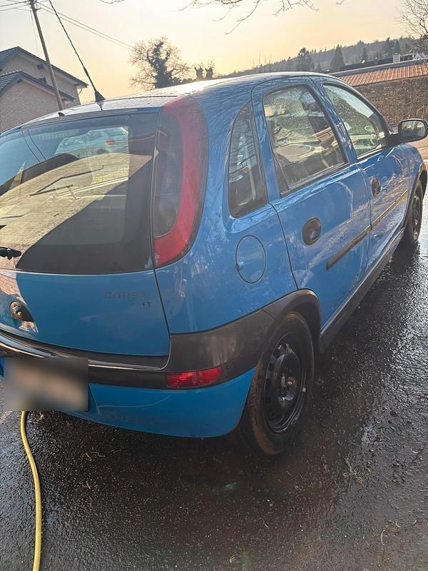 Gebraucht Opel Corsa 58 PS (42 kW) 2002 Blau Kleinwagen