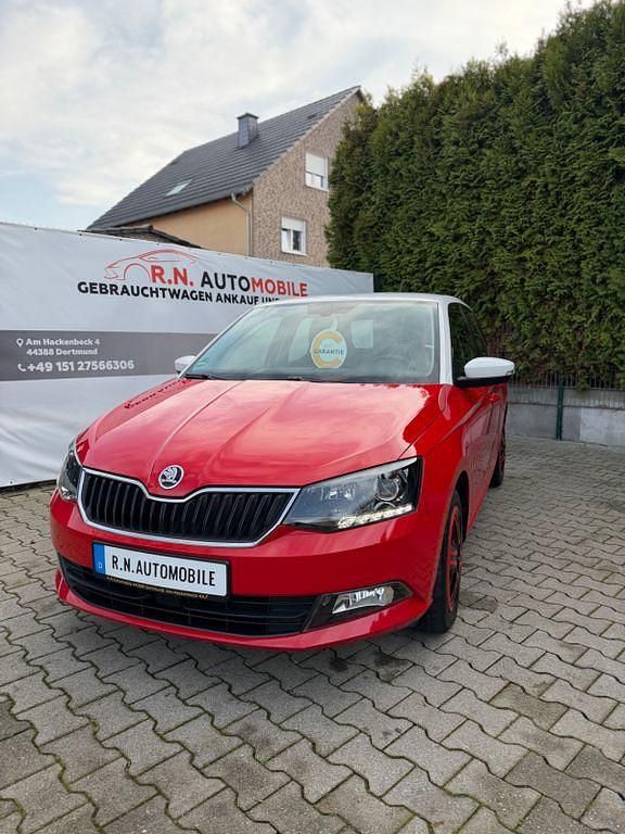 Gebraucht Skoda Fabia Style 95 PS (69 kW) 2018 Rot Limousine