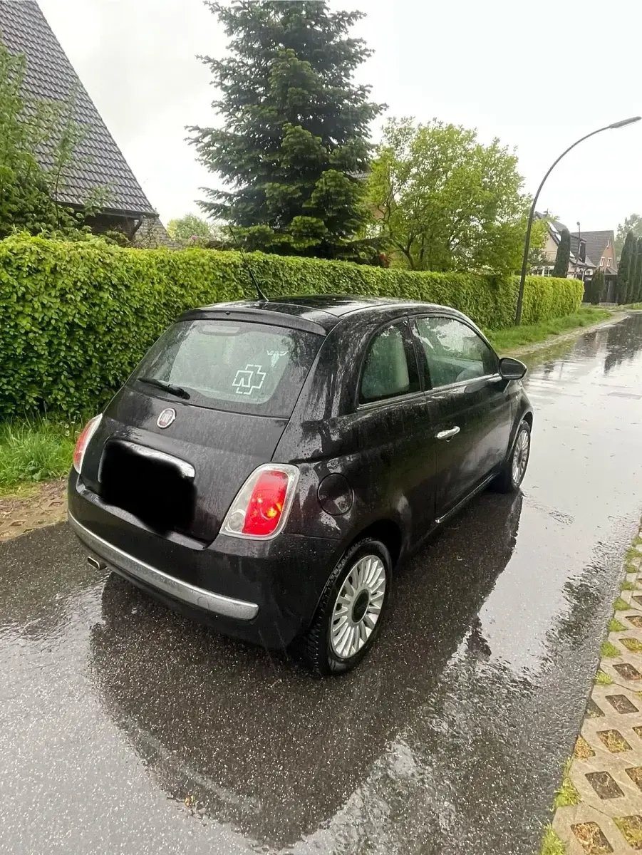 Używany Fiat 500 69 KM (50 kW) 2010 Czarny Hatchback