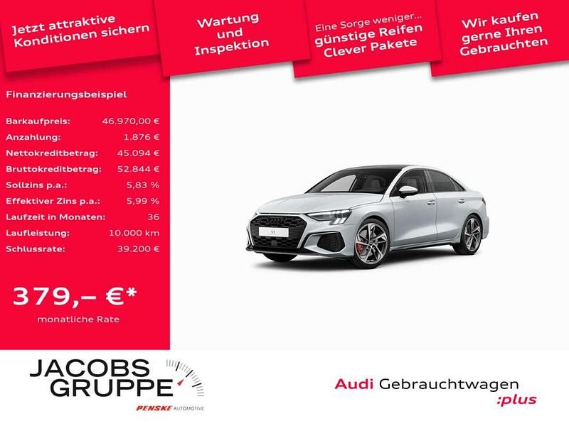 Weiß Gebraucht 2024 Audi S3 Ambiente Limousine | 46.970 € (Etwas zu teuer) - Bild 1/4
