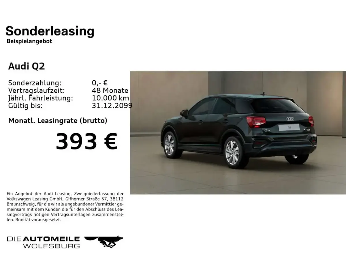 Second-hand Audi Q2 Advanced 190 CP (139 kW) 2025 Negru SUV