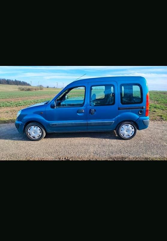 Blau Gebraucht 2004 Renault Kangoo Van / Kleinbus | 3.000 € (Etwas zu teuer) - Bild 1/4