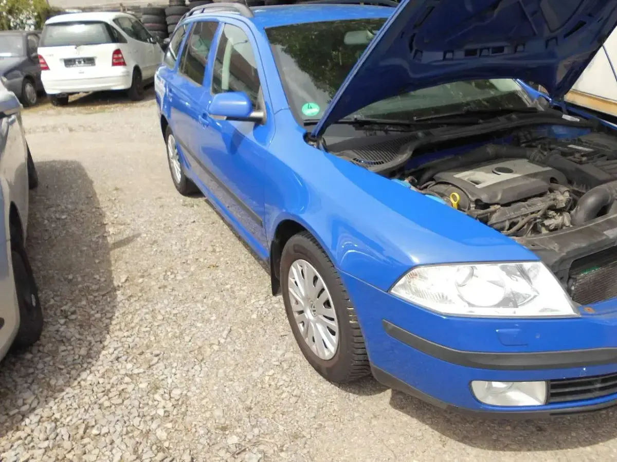 Gebraucht Skoda Octavia Elegance 160 PS (117 kW) 2008 Blau Kombi