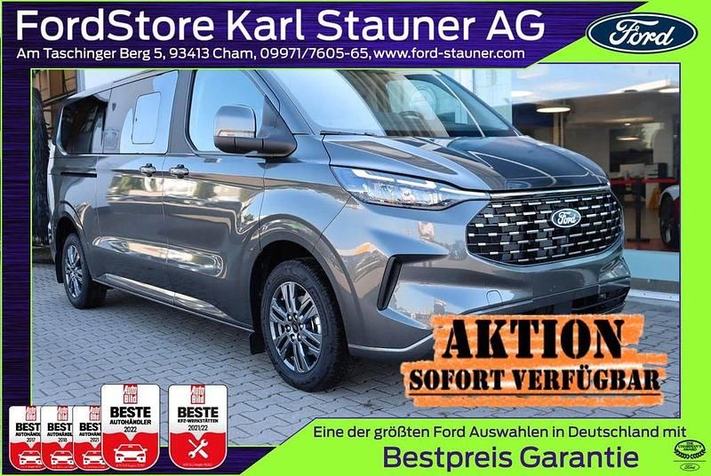 Grau Neu 2025 Ford Tourneo Custom Titanium Van / Kleinbus | 56.980 € (Fairer Preis) - Bild 1/4