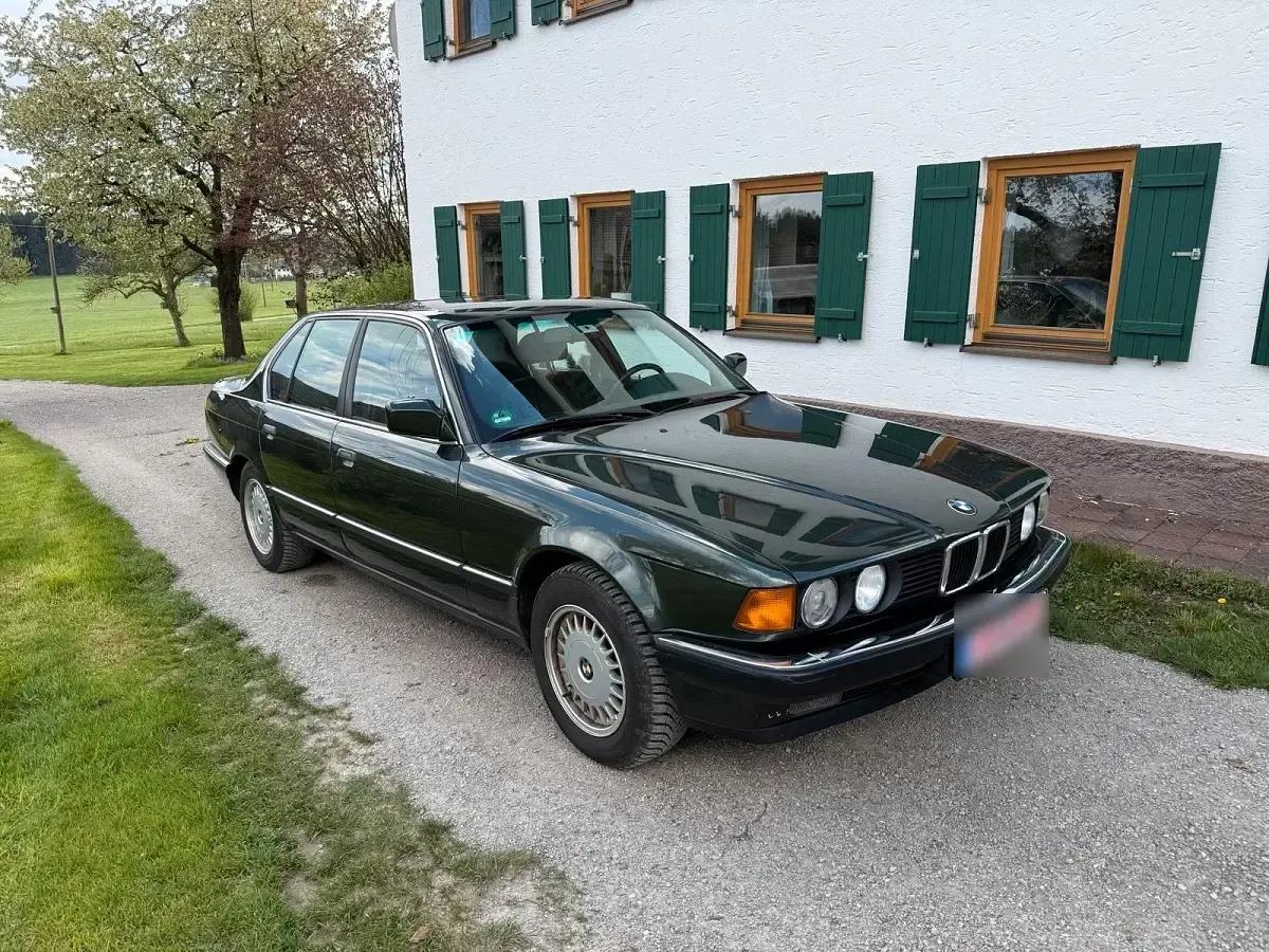 Brugt BMW 730 Basis 218 HK (160 kW) 1989 Grøn Sedan