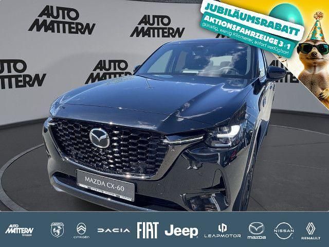 Jet black Gebraucht 2025 Mazda CX-60 Homura-Line SUV | 51.490 € (Teuer) - Bild 1/4