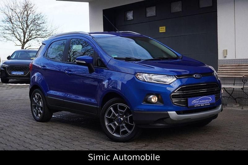 Gebraucht Ford Ecosport Titanium 125 PS (91 kW) 2016 Blau SUV