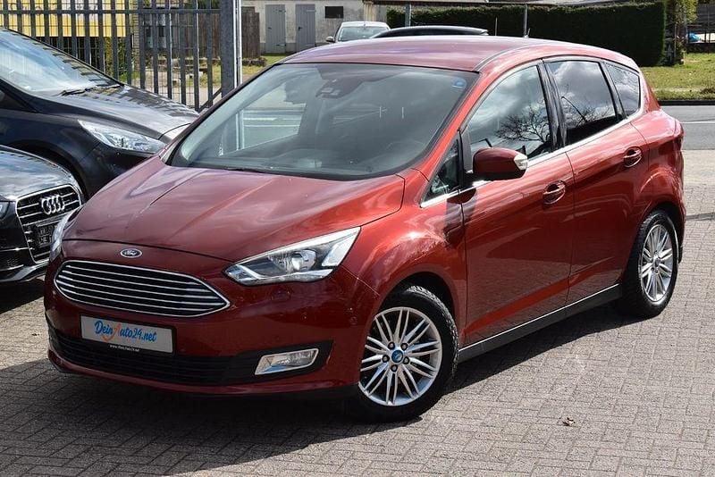 Gebraucht Ford C-MAX Titanium 150 PS (110 kW) 2015 Rot Van / Kleinbus