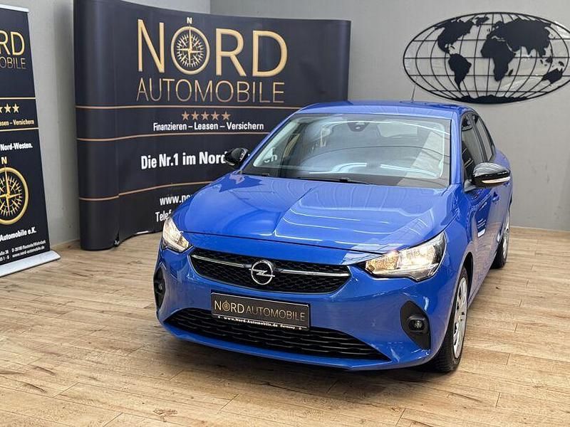 Perlblau (metallic) Gebraucht 2023 Opel Corsa Edition Limousine | 11.489 € (Fairer Preis) - Bild 1/3