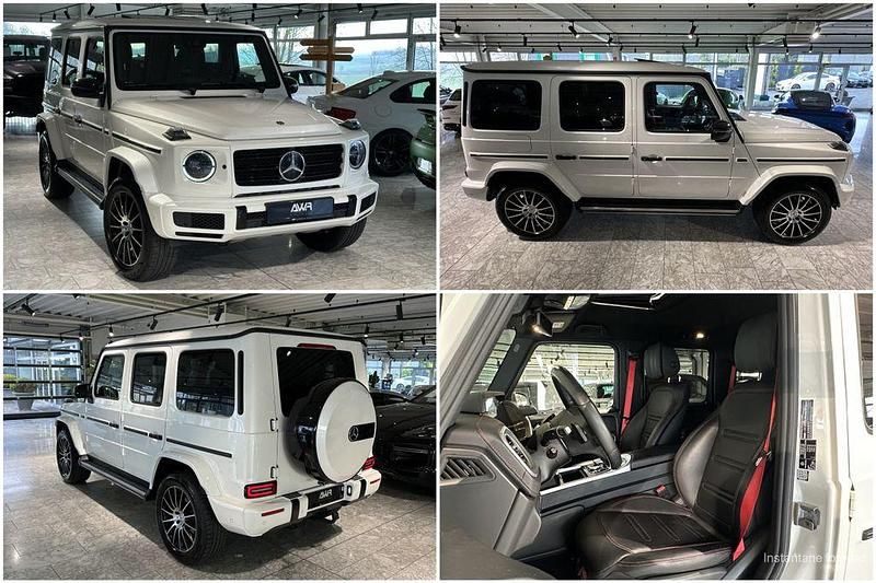 Designo diamant weiß (bri Gebraucht 2019 Mercedes G350 AMG line SUV | 99.980 € (Superpreis) - Bild 1/4