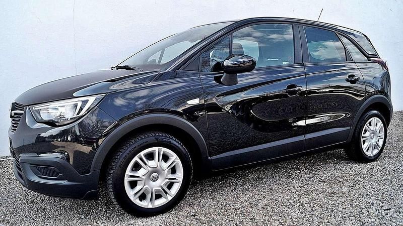 Usata Opel Crossland X 82 CV (60 kW) 2018 Nero SUV
