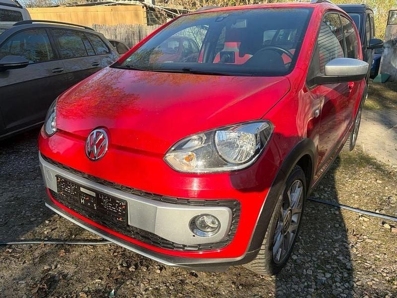 Gebraucht VW cross up! 75 PS (55 kW) 2015 Rot Kleinwagen