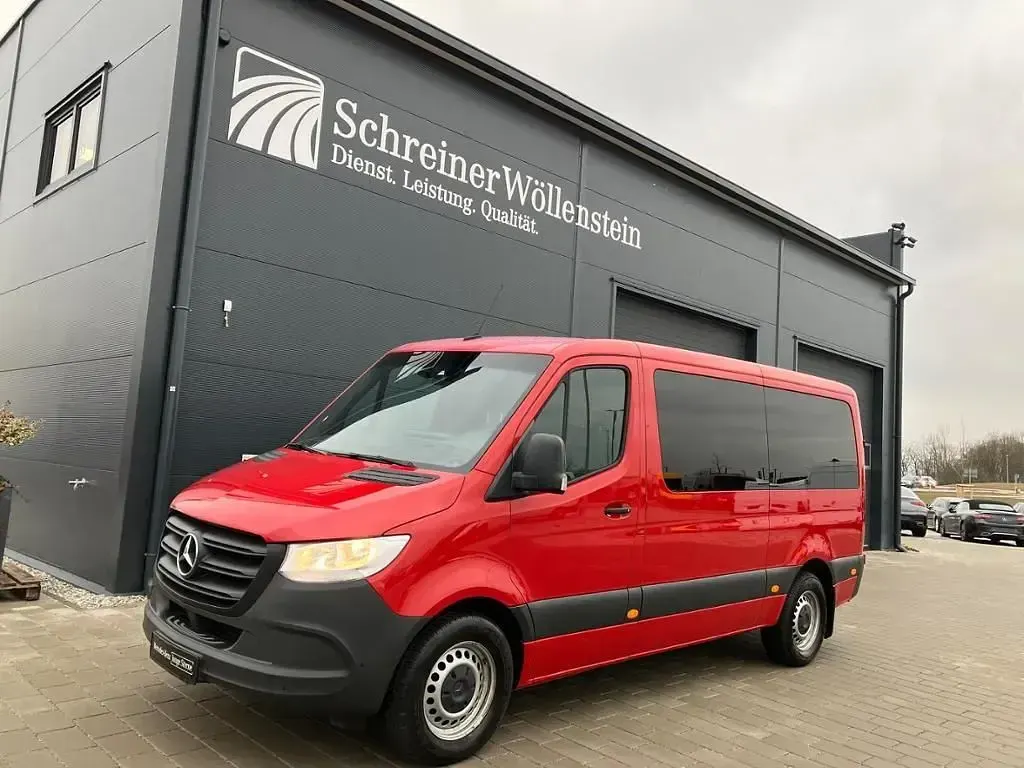 Gebraucht Mercedes Sprinter 170 PS (125 kW) 2022 Rot jupiterrot Van