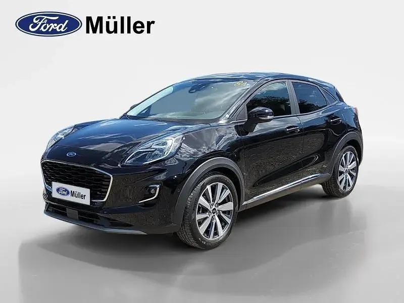 Obsidianschwarz Gebraucht 2022 Ford Puma Titanium X SUV | 18.850 € (Fairer Preis) - Bild 1/4