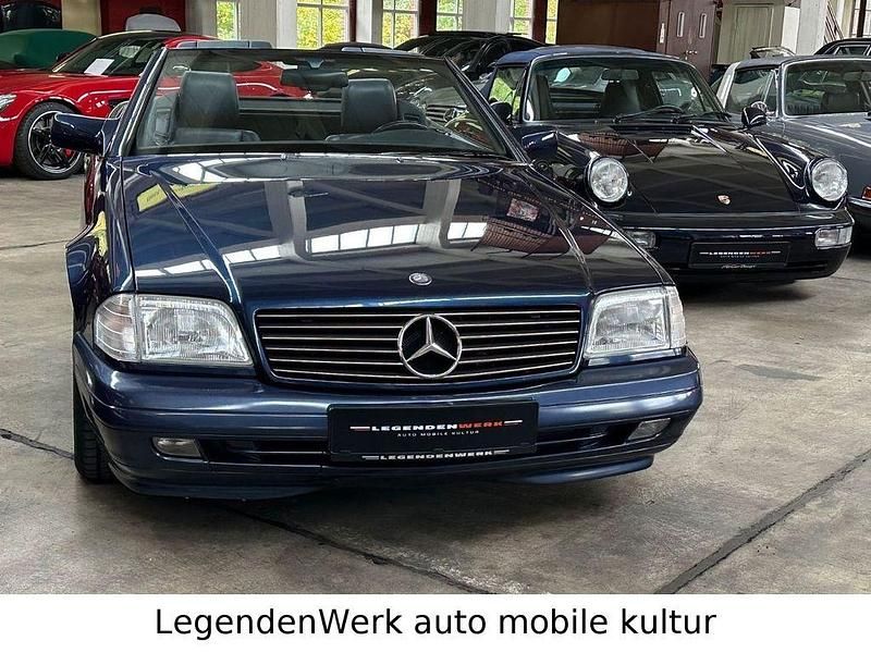 Gebraucht Mercedes SL320 231 PS (169 kW) 1996 Azuritblau metallic 366 Cabrio