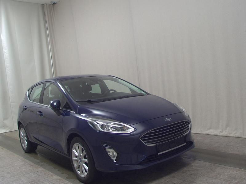 Gebraucht Ford Fiesta Titanium 125 PS (91 kW) 2019 Blau Kleinwagen