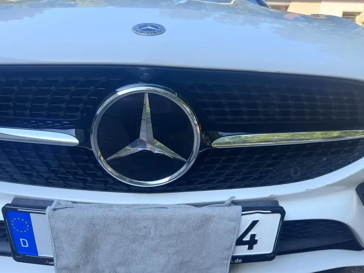 Gebraucht Mercedes CLA220 AMG line 190 PS (139 kW) 2021 Weiß Coupé