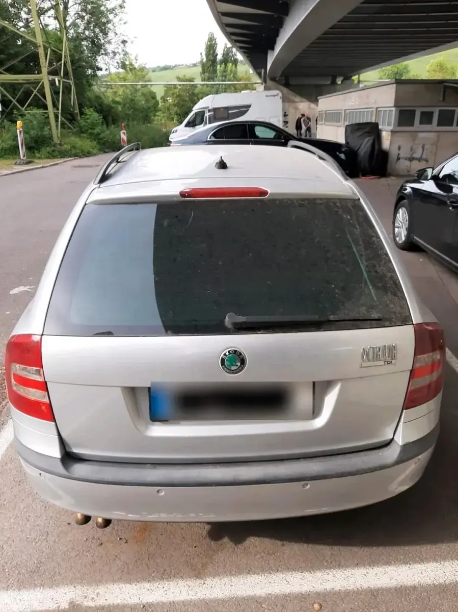 Gebraucht Skoda Octavia 2008 Silber Kombi