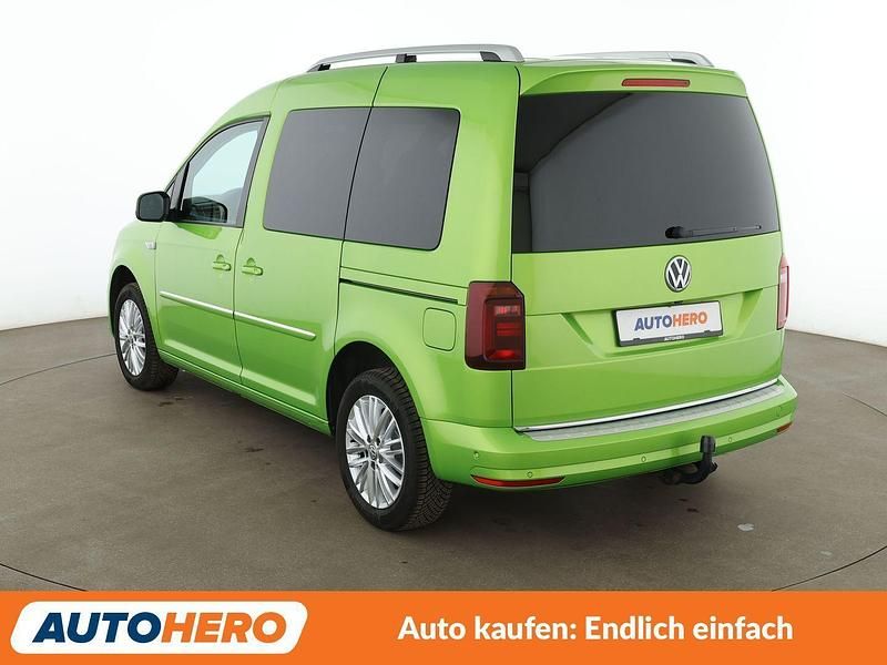 Gebraucht VW Caddy Highline 125 PS (91 kW) 2018 Grün Van / Kleinbus