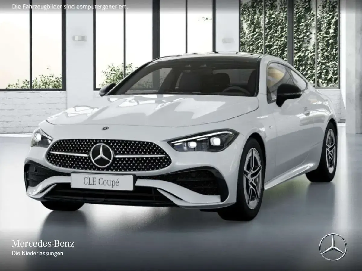 Gebraucht Mercedes CLE300 AMG 204 PS (150 kW) 2025 Weiß Coupé
