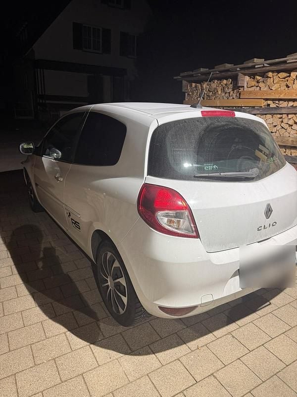 Gebraucht Renault Clio 2010 Weiß Kleinwagen
