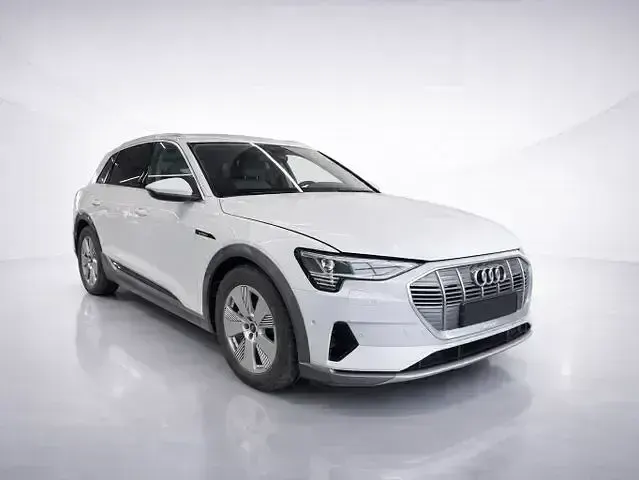 Gebraucht Audi e-tron Advanced Plus 300 kW (408 PS) 2021 Gletscherweiß metallic SUV