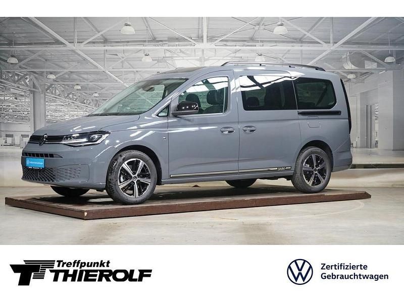 Grau Gebraucht 2025 VW Caddy Maxi Dark Label Van / Kleinbus | 43.880 € - Bild 1/4