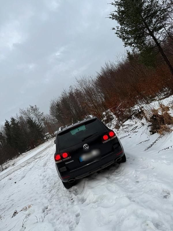 Schwarz Gebraucht 2008 VW Touareg SUV | 6.000 € (Guter Preis) - Bild 1/4