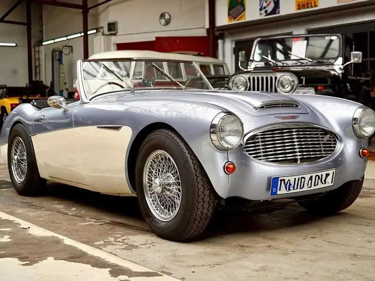 Gebraucht Austin Healey 100 117 PS (86 kW) 1958 Silber Cabrio