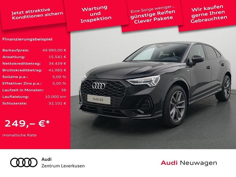 Daytonagrau perleffekt Gebraucht 2025 Audi Q3 Sportback S-Line SUV | 49.980 € (Teuer) - Bild 1/4
