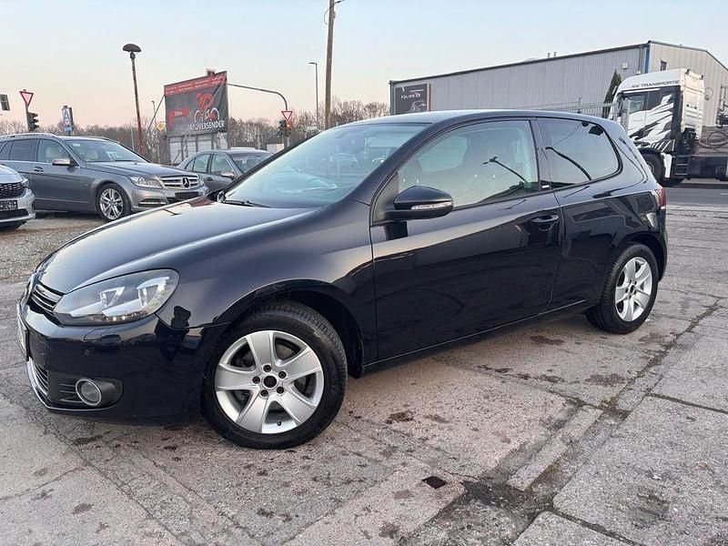 Gebraucht VW Golf VII Style 122 PS (89 kW) 2012 Schwarz Limousine