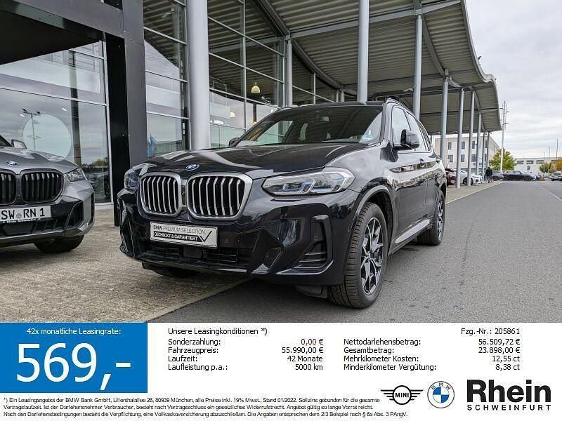 Carbonschwarz met Gebraucht 2024 BMW X3 M Sport SUV | 55.840 € (Fairer Preis) - Bild 1/4