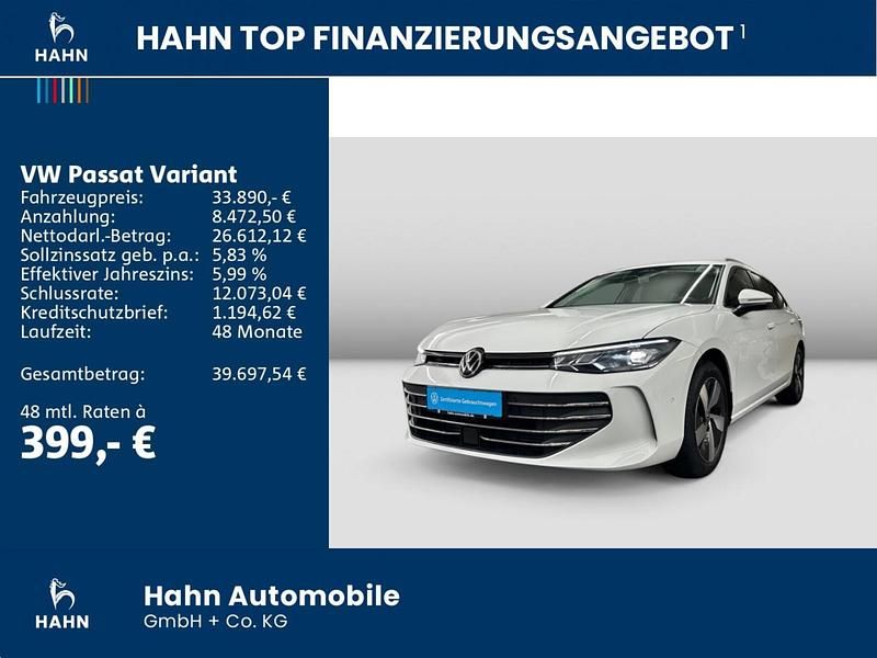 Gebraucht VW Passat Business 150 PS (110 kW) 2025 Pure white Kombi
