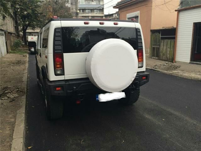 Gebraucht Hummer H2 435 PS (319 kW) 2004 Weiß metallic SUV