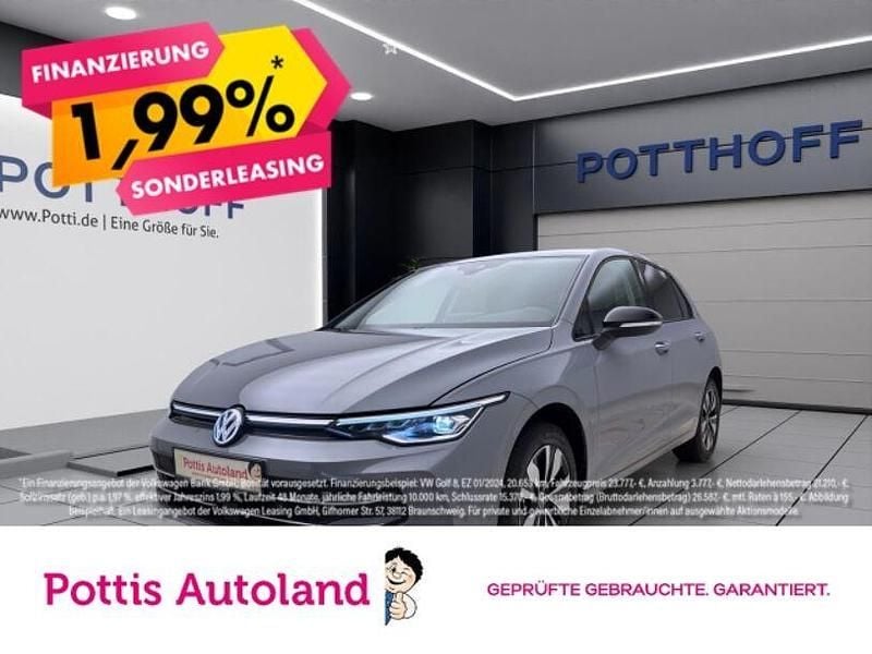 Grau Gebraucht 2024 VW Golf VIII Goal Limousine | 29.997 € (Superpreis) - Bild 1/4
