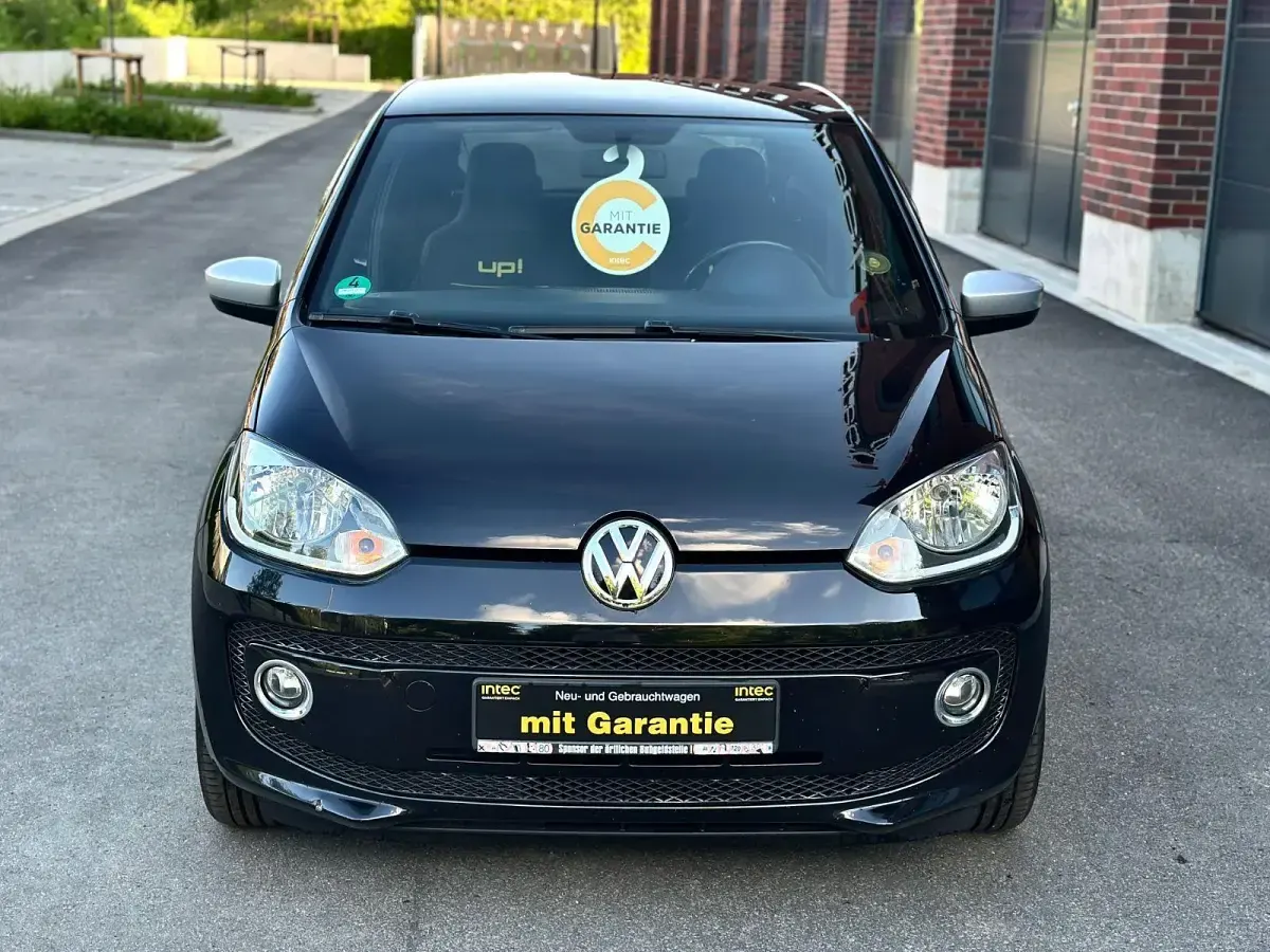 Gebraucht VW up! 60 PS (44 kW) 2015 Schwarz Kleinwagen