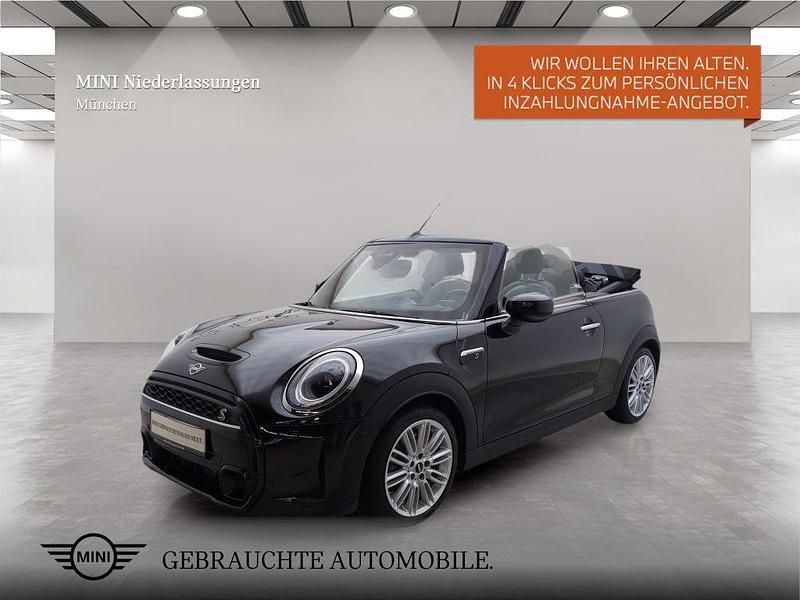 Schwarz Gebraucht 2022 Mini Cooper S Cabriolet Cabrio | 30.908 € (Fairer Preis) - Bild 1/4