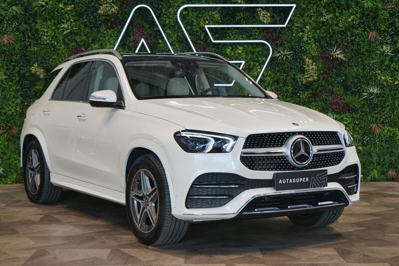 Weiß Gebraucht 2022 Mercedes GLE350 SUV | 81.500 € - Bild 1/3