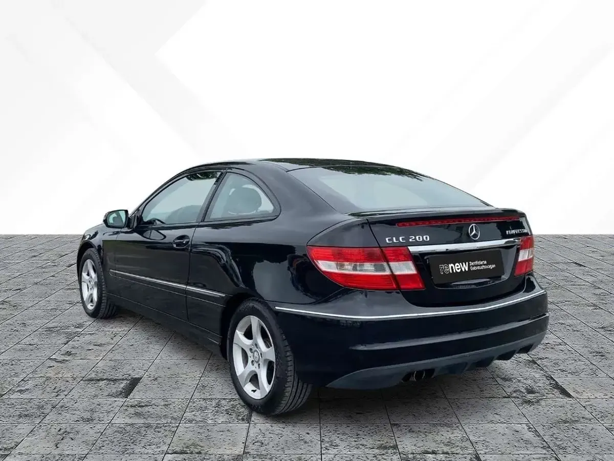 Gebraucht Mercedes CLC200 184 PS (135 kW) 2009 Schwarz Coupé