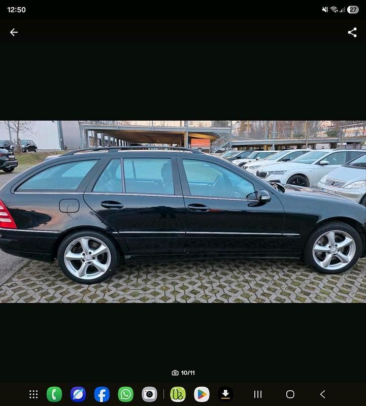 Gebraucht Mercedes C280 231 PS (169 kW) 2005 Schwarz Kombi