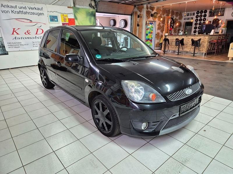 Gebraucht Ford Fiesta 80 PS (58 kW) 2007 Schwarz Kleinwagen