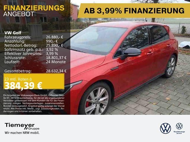 Rot Gebraucht 2021 VW Golf VIII Style | 26.880 € (Fairer Preis) - Bild 1/1