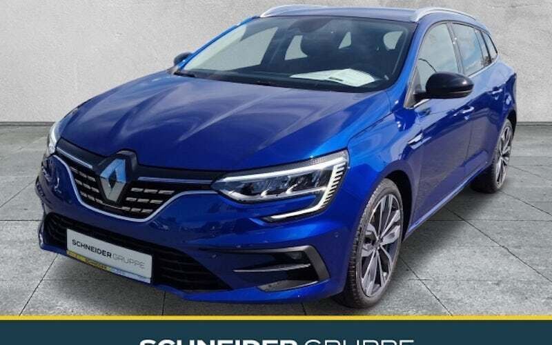 Ironblau Neu 2024 Renault Mégane GrandTour Techno Kombi | 27.990 € (Teuer) - Bild 1/4