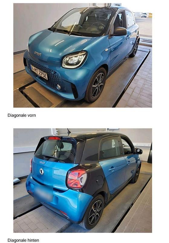 Blau Gebraucht 2020 Smart ForFour Electric Drive Kleinwagen | 9.600 € (Fairer Preis) - Bild 1/4