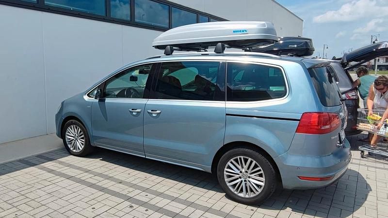Gebraucht VW Sharan Cup 177 PS (130 kW) 2014 Blau Van / Kleinbus