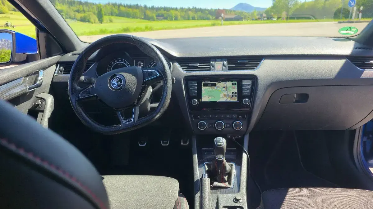 Gebraucht Skoda Octavia RS 184 PS (135 kW) 2016 Blau Kombi