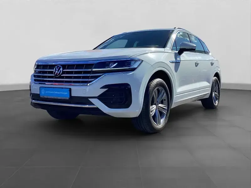 Gebraucht VW Touareg R-line 231 PS (169 kW) 2021 Weiß SUV