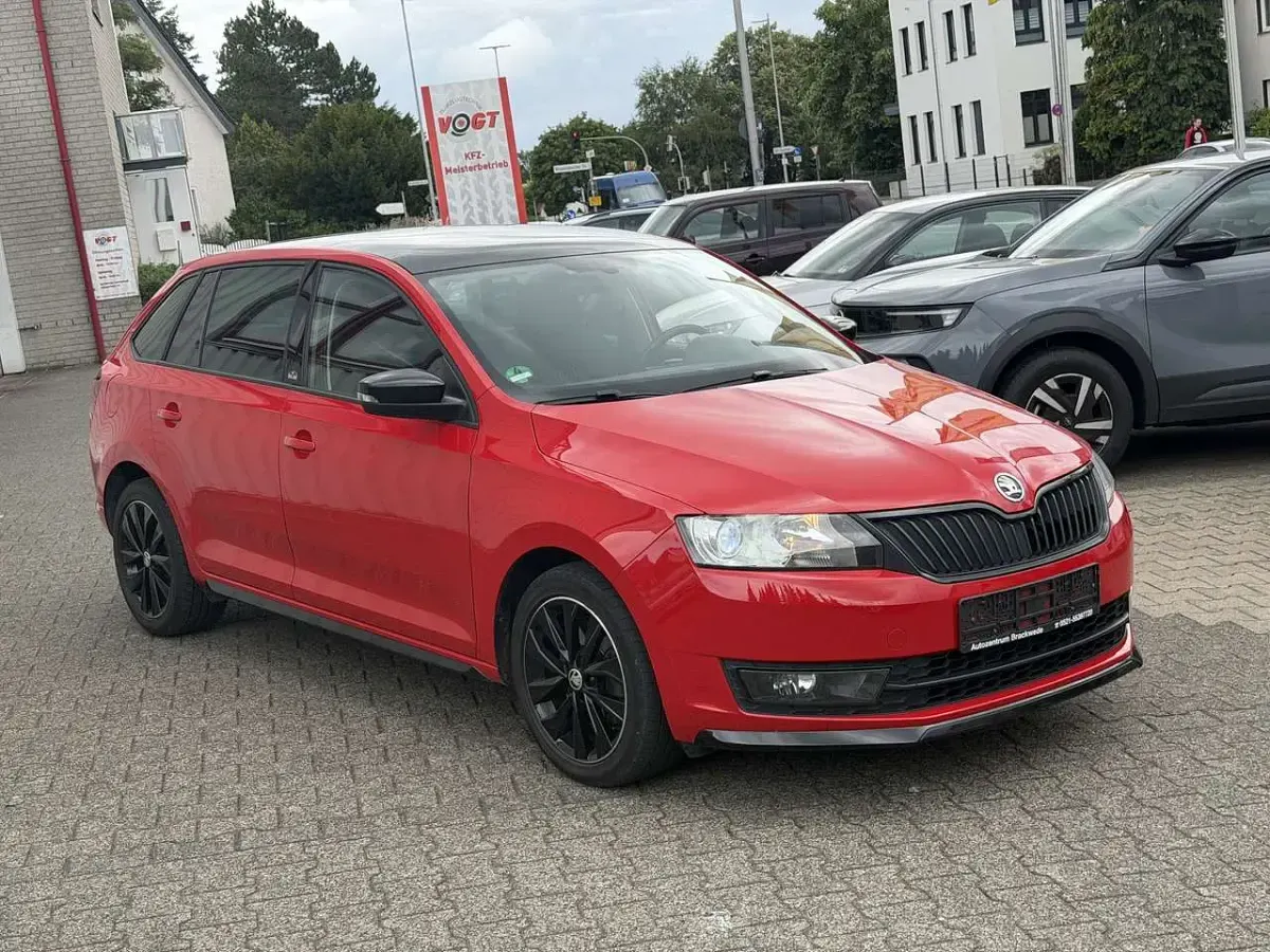 Gebraucht Skoda Rapid Monte Carlo 110 PS (80 kW) 2015 Corridarot Kleinwagen
