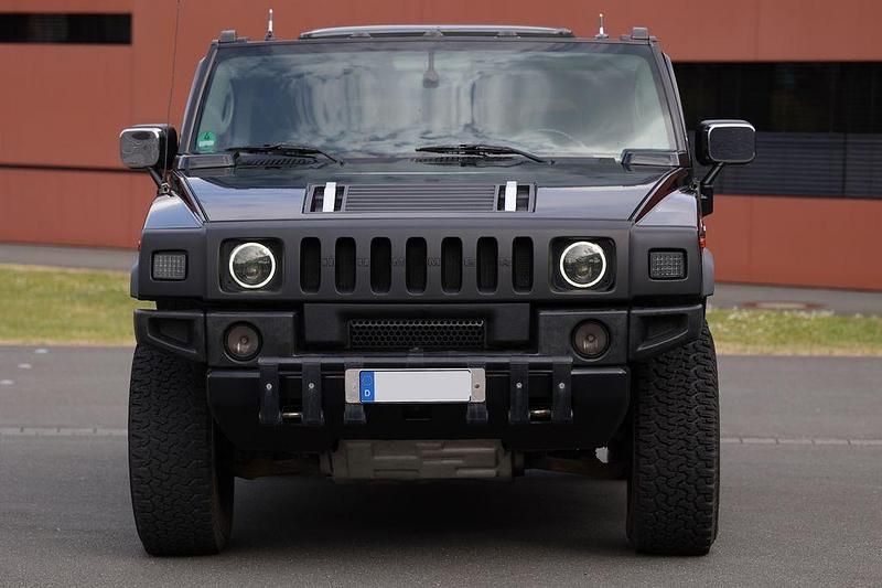 Schwarz Gebraucht 2003 Hummer H2 SUV | 24.490 € - Bild 1/4